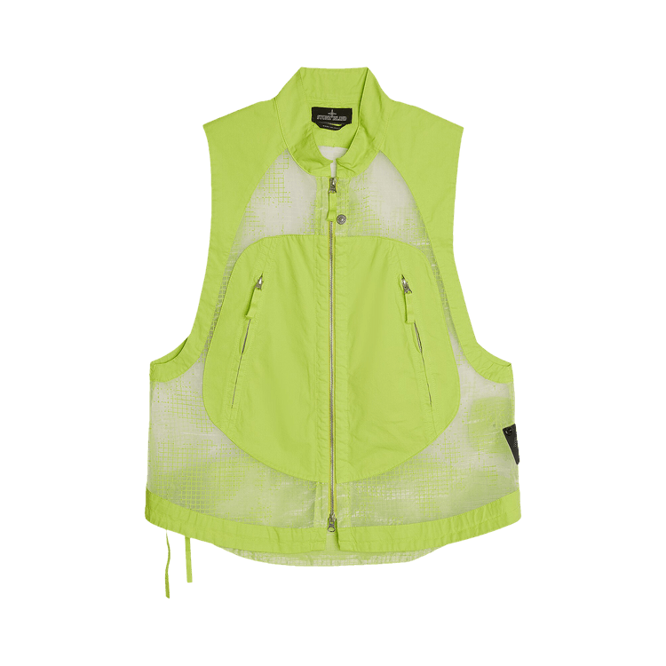 Stone Island Shadow Project Devore Vest "Pistachio"