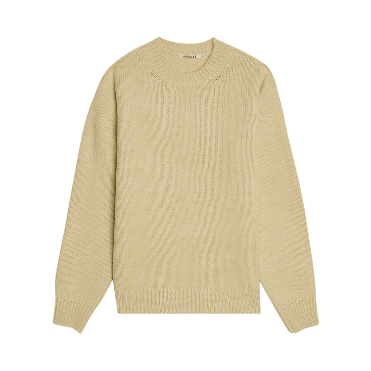 Auralee Silk Wool Knit "Mix Peach"