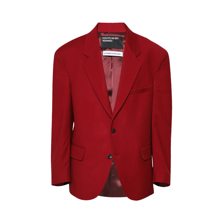 Enfants Riches Déprimés Solitaire Blazer "Scarlet"