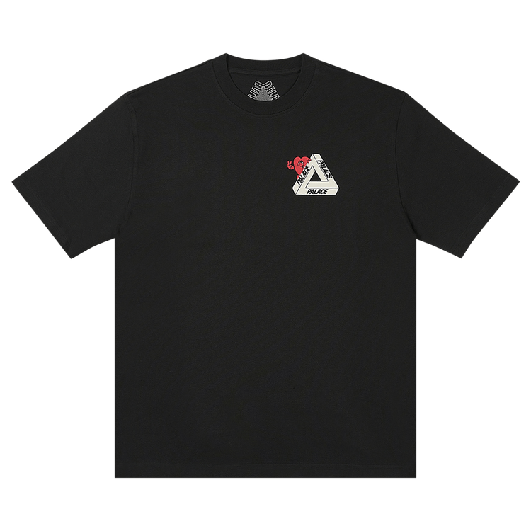 Palace Tri-Hearts T-Shirt "Black"