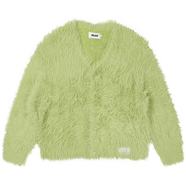 Palace Yeti Cardigan "Natural Green"
