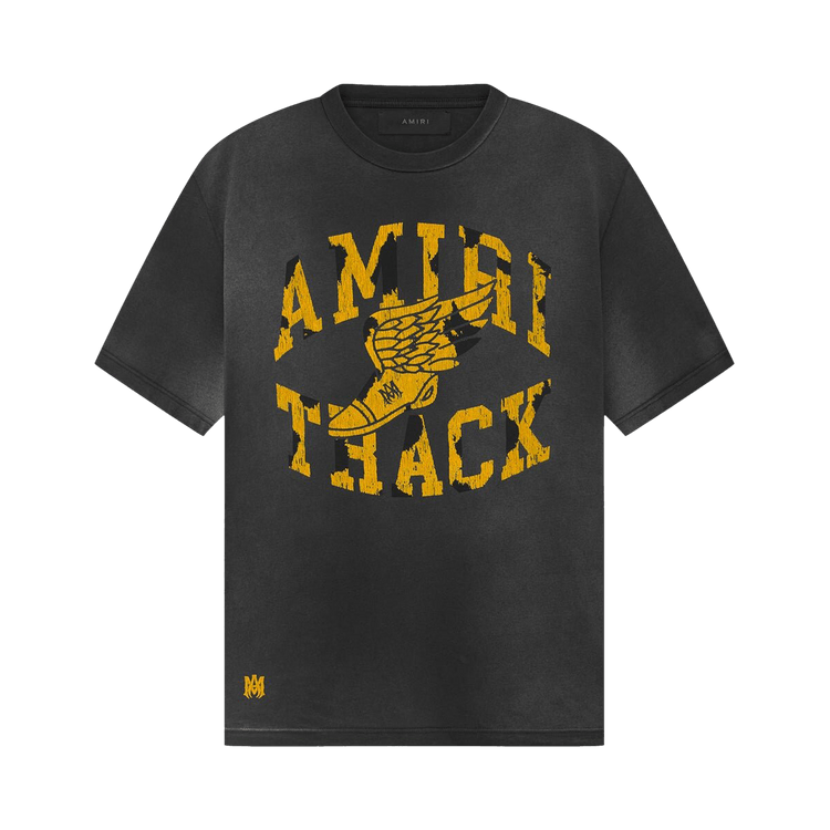 Amiri Track T-Shirt "Faded Black"