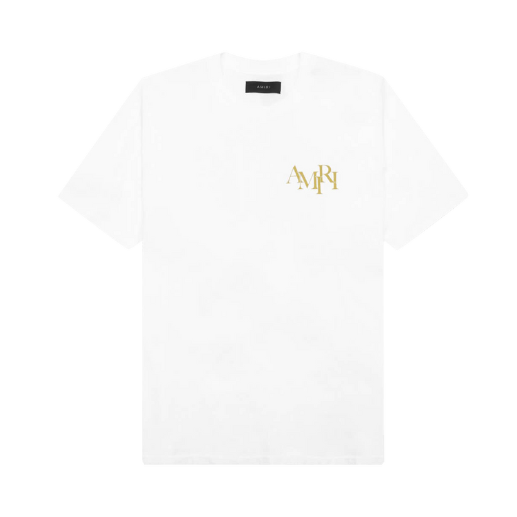 Amiri Crystal Champagne T-Shirt "White"
