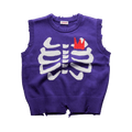 Charles Jeffrey Loverboy Graphic Slash Vest "Purple"