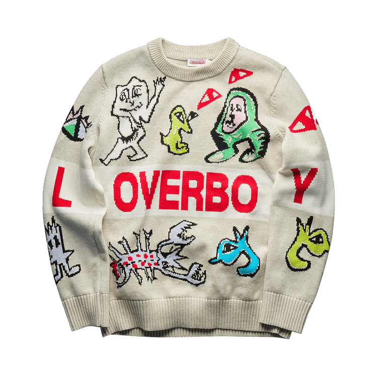 Charles Jeffrey Loverboy Loverboy Logo Jumper "Multicolor"