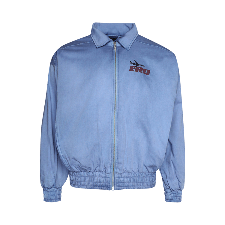 Enfants Riches Déprimés Death In Flight Zip Jacket "Sun Faded Blue"