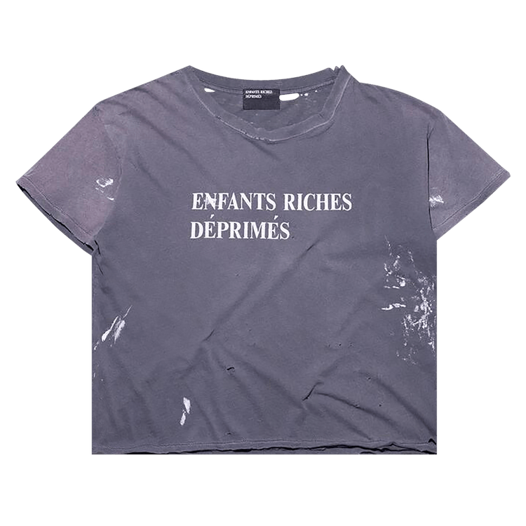Enfants Riches Déprimés Classic Logo T-Shirt "Paint Grey"