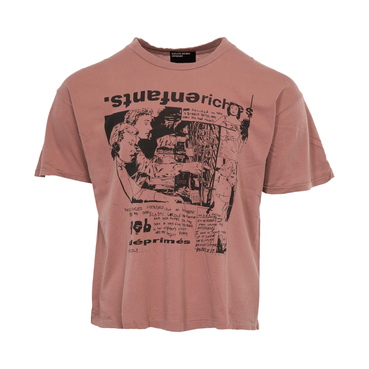 Enfants Riches Déprimés ERD Radio Control Room T-Shirt "Faded Pink"