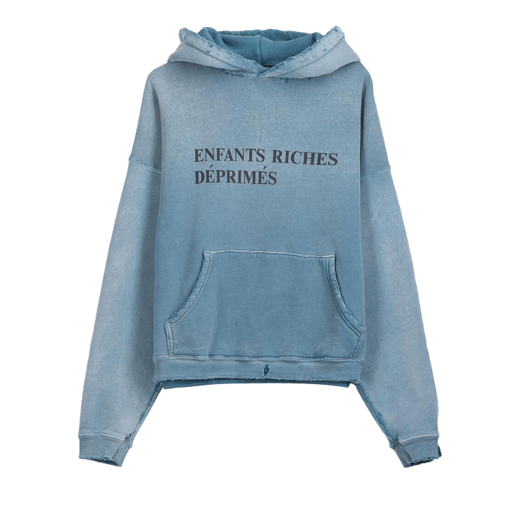 Enfants Riches Déprimés Classic Logo Hoodie "Sun Faded Aqua"