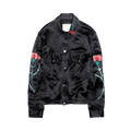 Song for the Mute Falling Flowers Military Jacket "Black"