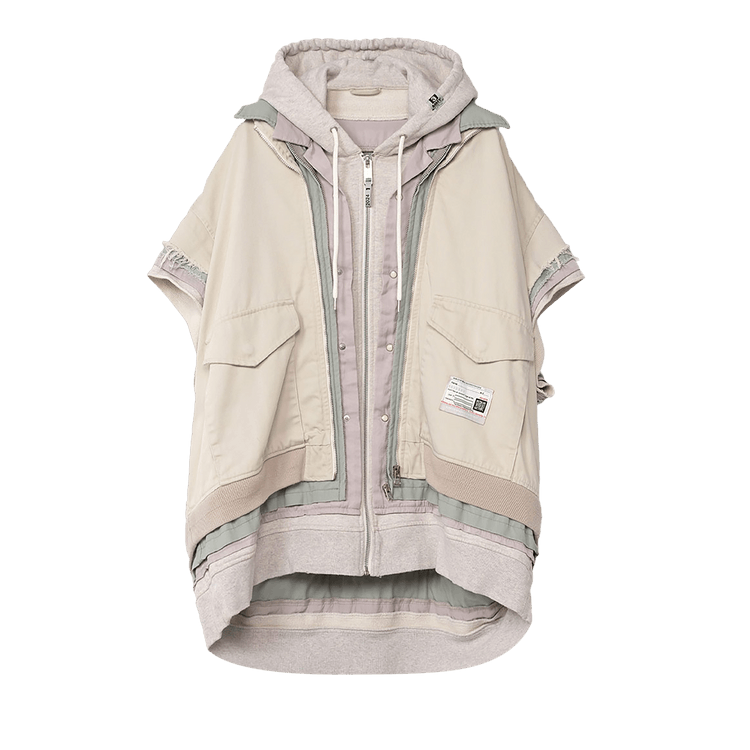 Maison Mihara Yasuhiro Triple Layered Vest "White"