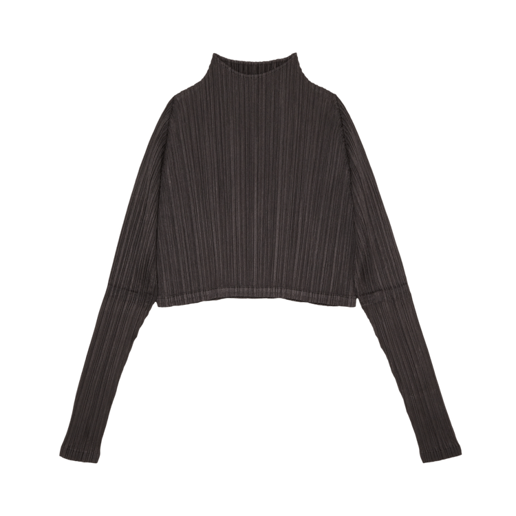Pleats Please Issey Miyake MC January Shirt "Olive Grey"