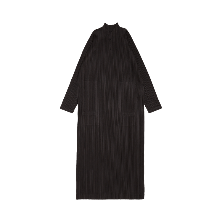 Pleats Please Issey Miyake MC January Dress "Olive Grey"