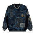 Paris Saint-Germain x EDIFICE Japan Boro Printed Piste "Navy"