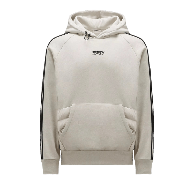 Moncler x adidas Fleece Hoodie "Stone Grey"