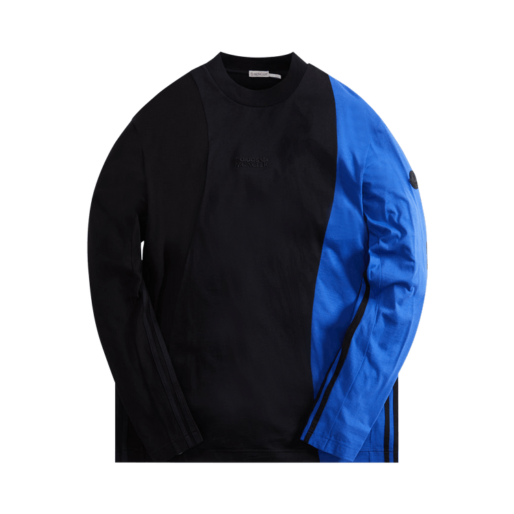 Moncler x adidas Jersey Long-Sleeve T-Shirt "Black/Blue"