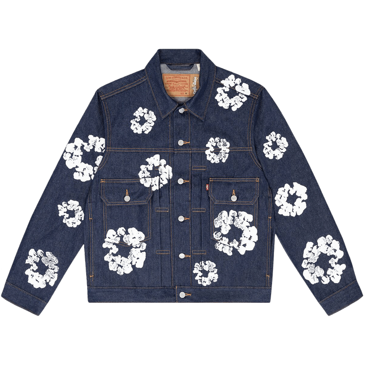 Denim Tears Type II All Over Wreath Jacket "Raw"