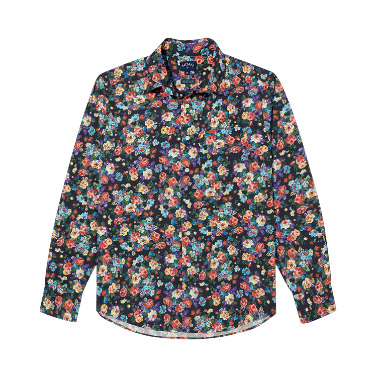 Noah x The Cure Printed Poplin Shirt "Floral"