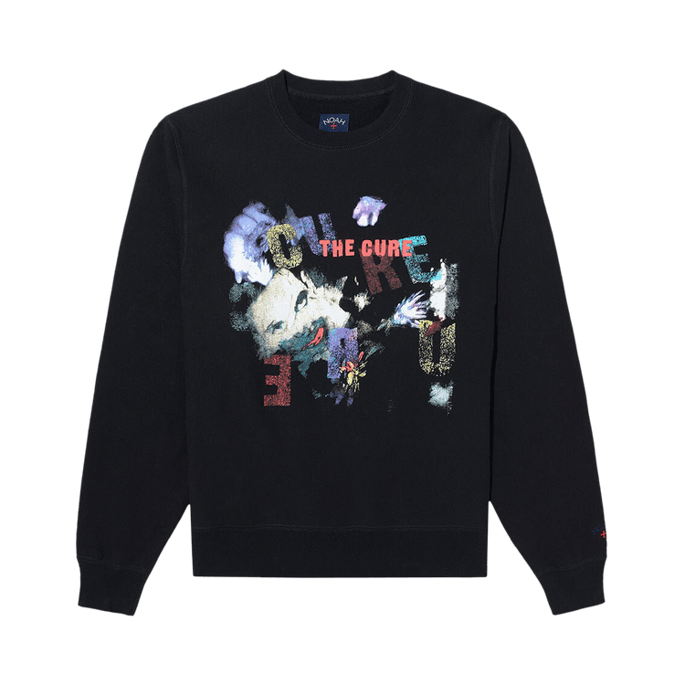 Noah x The Cure Crewneck Sweatshirt "Black"