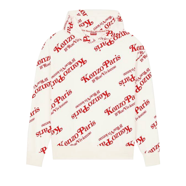 Kenzo x Verdy Oversized Hooded Sweatshirt "Off White"