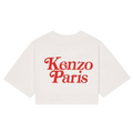 Kenzo x Verdy Boxy Cropped T-Shirt "Off White"