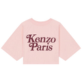 Kenzo x Verdy Boxy Cropped T-Shirt "Faded Pink"