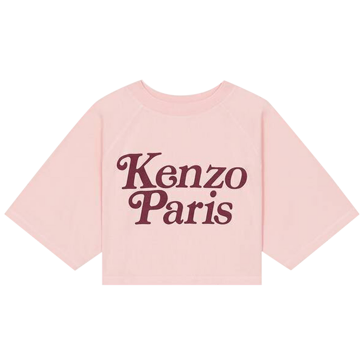 Kenzo x Verdy Boxy Cropped T-Shirt "Faded Pink"