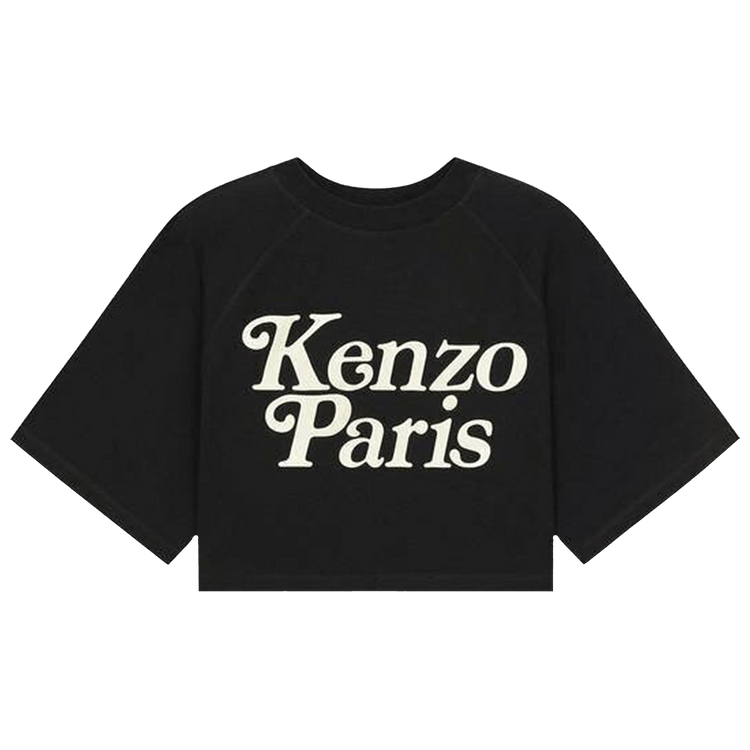 Kenzo x Verdy Boxy Cropped T-Shirt "Black"