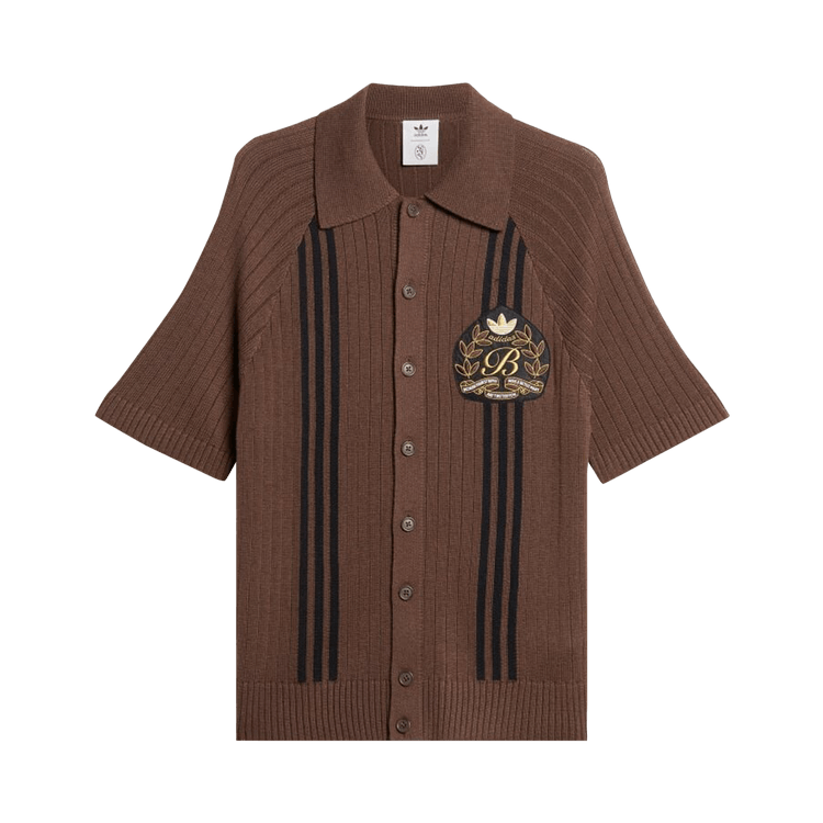 adidas x Blondey Ferrero Cardigan "Brown/Black"