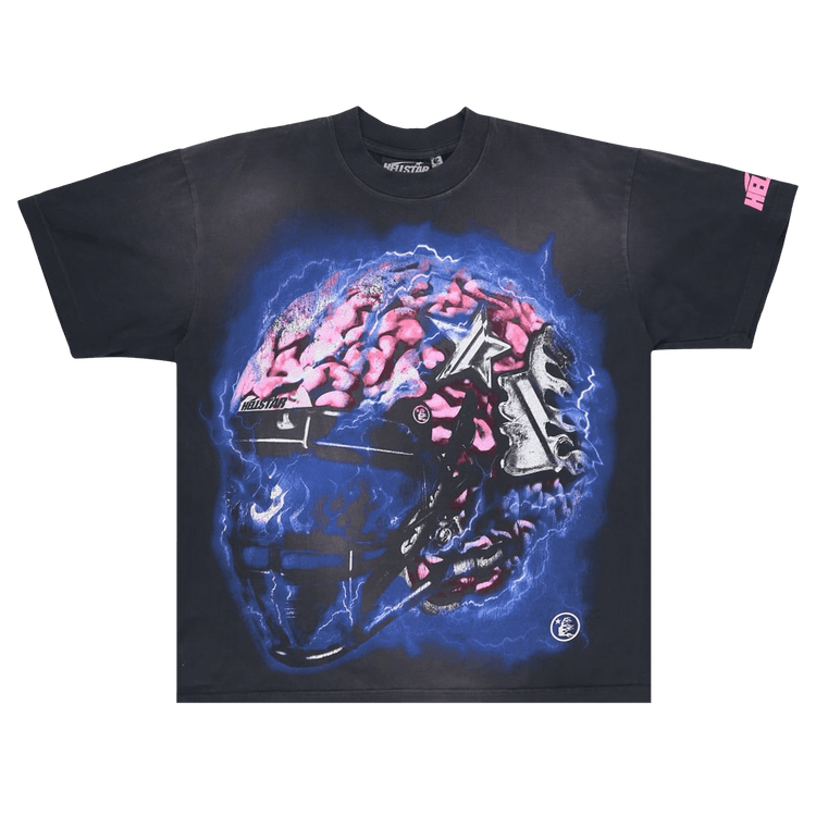 Hellstar Powered By The Star T-Shirt "Black/Purple"