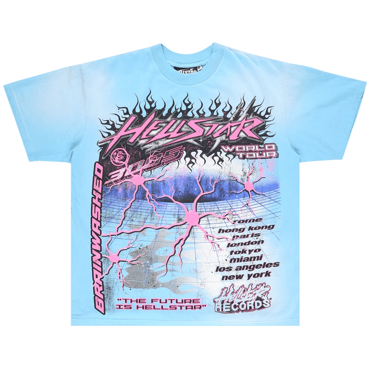 Hellstar Neuron T-Shirt "Light Blue"