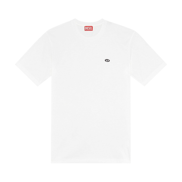 Diesel Oval Patch T-Shirt "White"