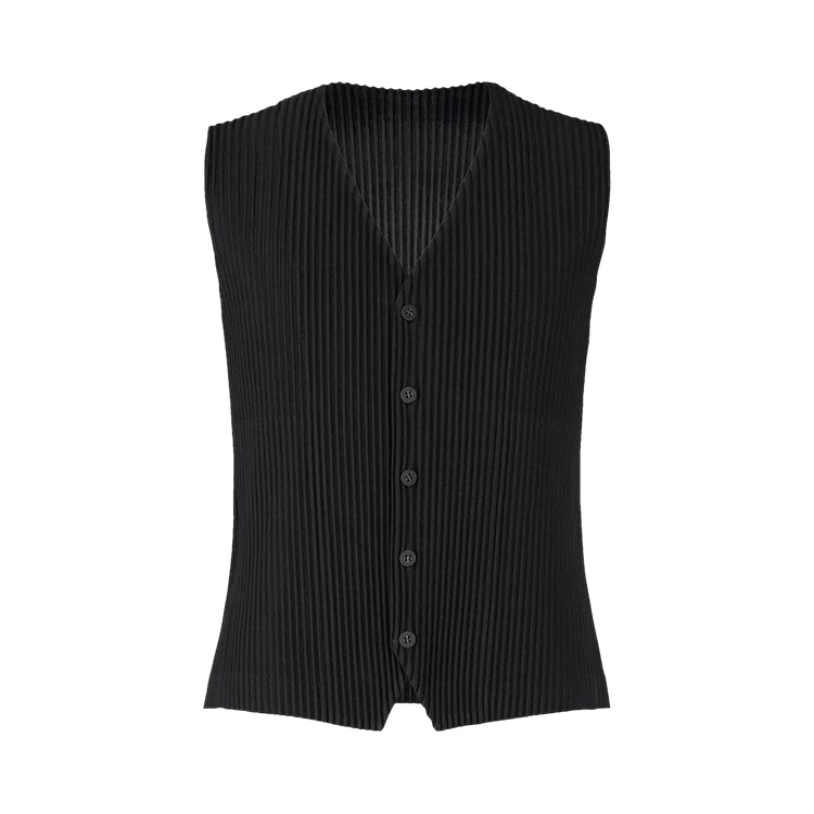 Homme Plissé Issey Miyake Basic Vest "Black"
