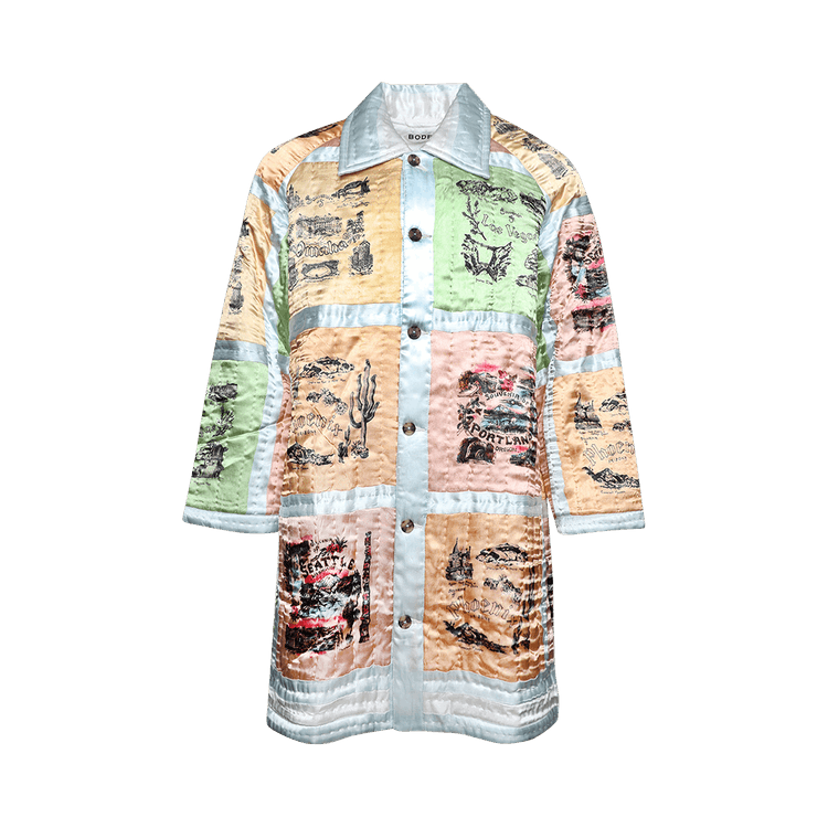 Bode Western Souvenir Coat "Multicolor"