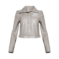 Courrèges Reedition Vinyl Jacket "Grey"