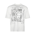 Lanvin Printed Tee-Shirt "White Mustang"