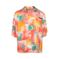Martine Rose Boxy Hawaiian Shirt "Today Floral Coral Toflco"