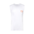 Martine Rose Logo Vest "White/Box Logo"