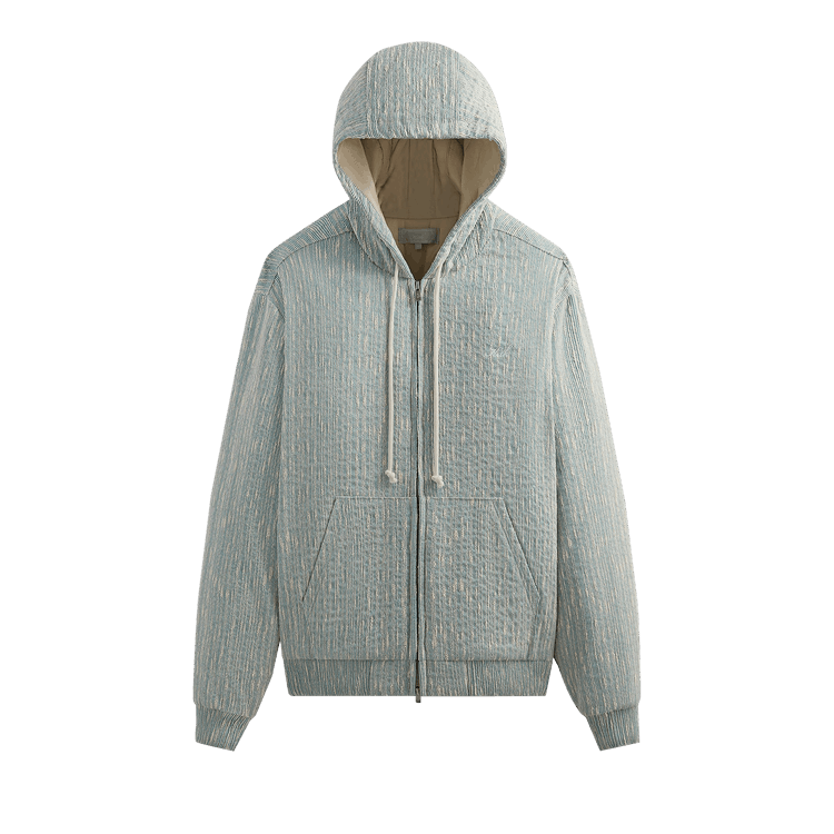 Kith Slub Boucle Sierra Zip Hoodie "Glaze"