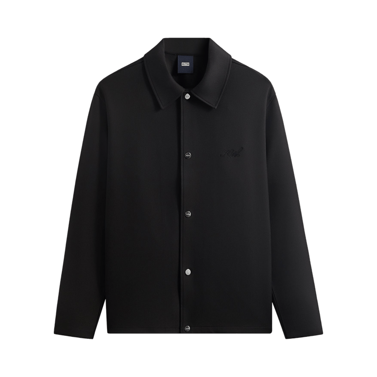 Kith Double Knit Coaches Jacket "Black"