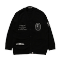 BAPE Knit Cardigan "Black"