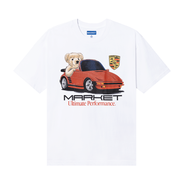 Market Ultimate Performance Bear T-Shirt "White"