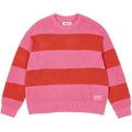 Palace Open Stripe Knit "Pink/Orange"