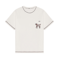 Bode Griffon Pocket Tee "White"