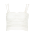 Bode Duet Lace Tank "White"