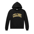 CELINE Hoodie Loose Celine "Black/Citron"