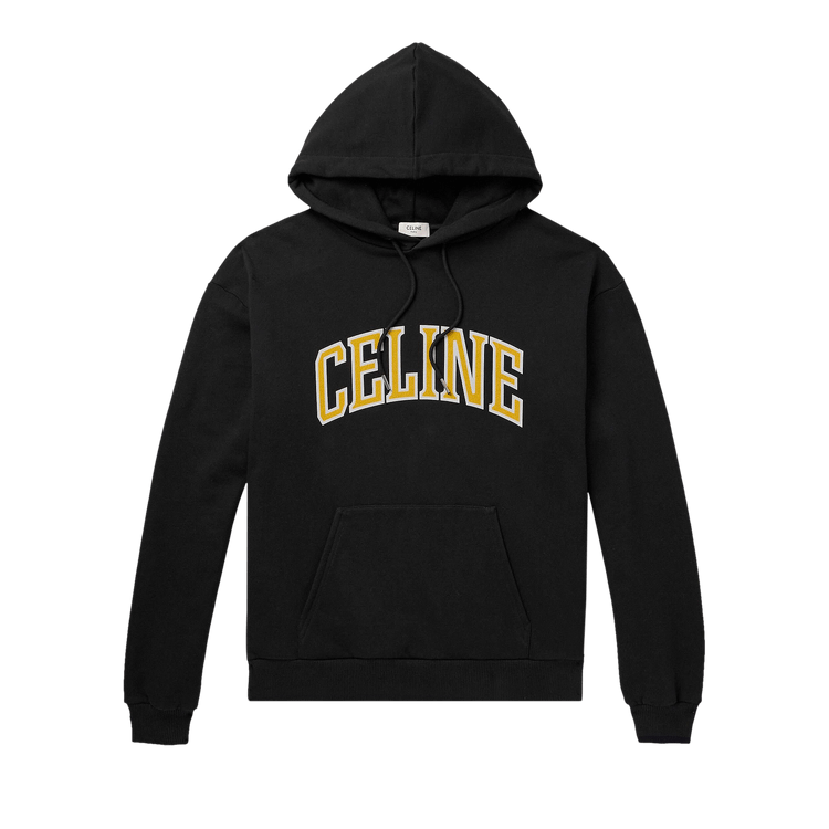 CELINE Hoodie Loose Celine "Black/Citron"