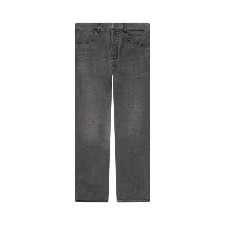 Givenchy Straight Fit 5 Pocket Trousers "Black"