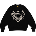 Human Made Low Gauge Knit Sweater "Black"