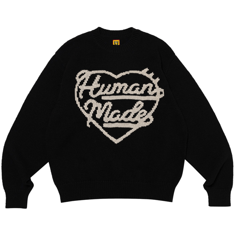 Human Made Low Gauge Knit Sweater "Black"